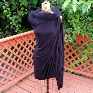 NEW RARE size 6 Rick Owens Asymmetrical dress